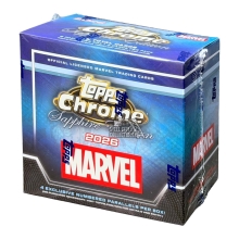 2026 Topps Chrome Marvel Comics Sapphire Edition Box