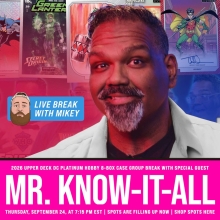 GUEST BREAK w/ Mr. Know-It-All -- 2026 Upper Deck DC Platinum Hobby 8-Box Case -- Alphabet Case Break #1 -- Mikey