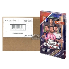 2026 Topps Chrome MLS Soccer Hobby 12-Box Case