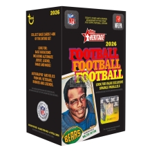 2026 Topps Heritage Football Blaster Box