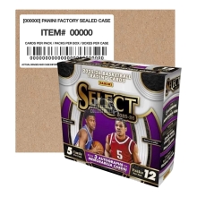 2025-26 Panini Select Basketball Hobby 12-Box Case