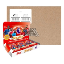2025-26 Topps Merlin English Premier League Soccer Hobby 12-Box Case
