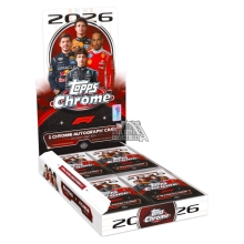 2026 Topps Chrome Formula 1 F1 Racing Hobby Box - First Day Issue (FDI)