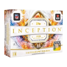 2026 Topps Inception Football Hobby Box