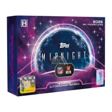 2026 Topps Midnight Football Hobby Box - First Day Issue (FDI)