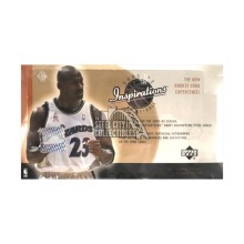 2001-02 Upper Deck Inspirations Basketball Hobby Box