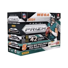 2024 Panini Prizm Football Mega Box (Pink Pulsar Prizms)
