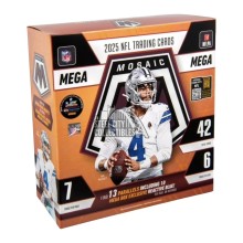 2025 Panini Mosaic Football Mega Box (Reactive Blue Parallels)