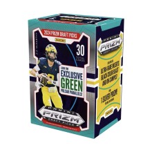 2024 Panini Prizm Draft Picks Collegiate Football Blaster Box (Green Pulsar Parallels)