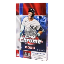 2026 Topps Chrome Baseball Hobby Box
