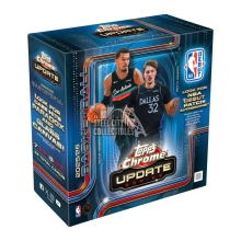 2025-26 Topps Chrome Update Series Basketball Mega Box