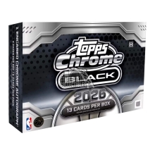2025-26 Topps Chrome Black Basketball Hobby Box