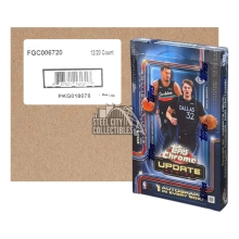 2025-26 Topps Chrome Update Series Basketball Hobby 12-Box Case