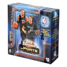 2025-26 Topps Chrome Update Series Basketball Mega Box