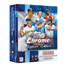 2026 Topps Chrome Baseball Sapphire Edition Box