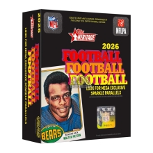 2026 Topps Heritage Football Mega Box