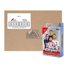 2025 Topps Chrome MLS Soccer Hanger 64-Box Case