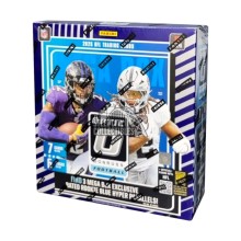 2025 Panini Donruss Optic Football Mega Box (Blue Hyper Parallels)