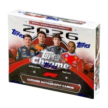 2026 Topps Chrome Formula 1 F1 Racing Mega Box