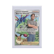 Ben Van Wieren Autographed Steel City Collectibles Employee Trading Card (Rewards Center Exclusive)
