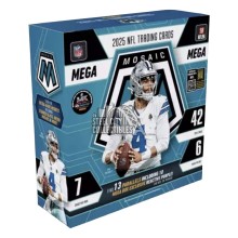 2025 Panini Mosaic Football Mega Box (Reactive Purple Parallels)