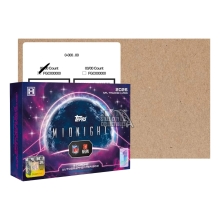 2026 Topps Midnight Football Hobby 8-Box Case - First Day Issue (FDI)