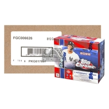 2026 Topps Chrome Baseball Jumbo Hobby 8-Box Case