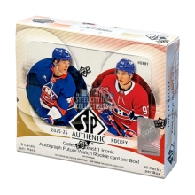2025-26 Upper Deck SP Authentic Hockey Hobby Box