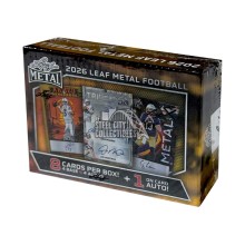 2026 Leaf Metal Football Hobby Box