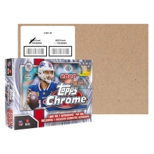 2026 Topps Chrome Football Delight 6-Box Case
