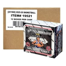 2025-26 Panini Prizm Basketball Hobby 12-Box Case