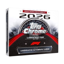 2026 Topps Chrome Formula 1 F1 Racing Logofractor Edition Box