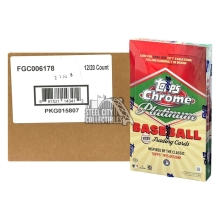 2025 Topps Chrome Platinum Anniversary Baseball Hobby 12-Box Case