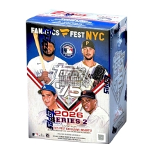 2026 Topps Series 2 Baseball Fanatics Fest NYC Edition Blaster Box (Fanatics Fest Refractors)