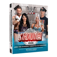 2026 Topps Stadium Club WWE Wrestling Mega Box