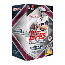 2026 Topps Football Fanatics Blaster Box