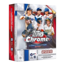 2026 Topps Chrome Baseball Logofractor Edition Box