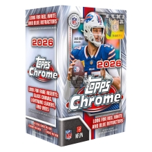 2026 Topps Chrome Football Blaster Box