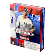 2026 Topps Chrome Baseball Mega Box