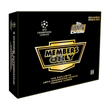 2025-26 Topps Stadium Club Chrome UEFA Champions League Soccer Members Only Box