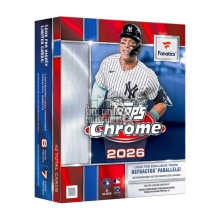 2026 Topps Chrome Baseball Fanatics Mega Box