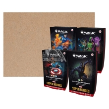 Magic the Gathering Marvel Super Heroes Commander 4-Deck Case