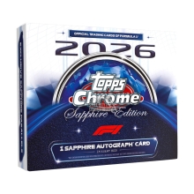 2026 Topps Chrome Formula 1 F1 Racing Sapphire Edition Box