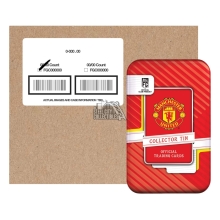2026-27 Topps Soccer Manchester United FC Club Collector Tin 24-Tin Case
