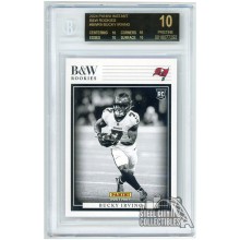 Bucky Irving 2024 Panini Instant B&W Rookies BGS 10 Pristine Black Label