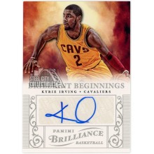 Kyrie Irving 2012-13 Panini Brilliance Brilliant Beginnings Rookie Autograph