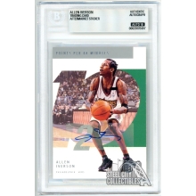 Allen Iverson 2002-03 Topps Ten Points Per 48 Minutes Autograph Card #12 BAS 10