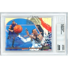 Allen Iverson 2002-03 Topps Stadium Club Autograph Card #3 BAS 10