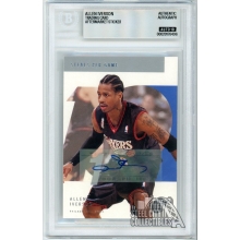 Allen Iverson 2002-03 Topps Ten Steals Per Game Autograph Card #51 BAS 10