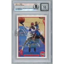 Allen Iverson 2003-04 Topps Autograph Card #3 BAS 10